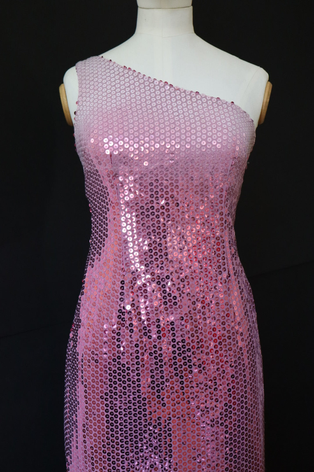 Moschino long ombre sequin gown Spring/Summer 2000 size XS