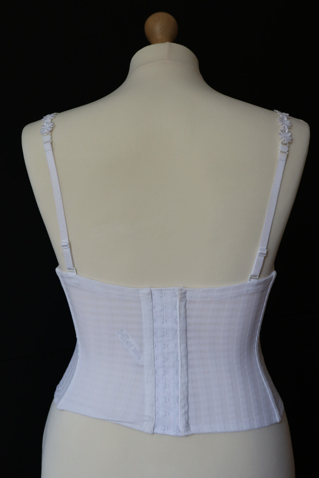 White Marie Jo bustier size XL (eu85b - fr100b - us38b)