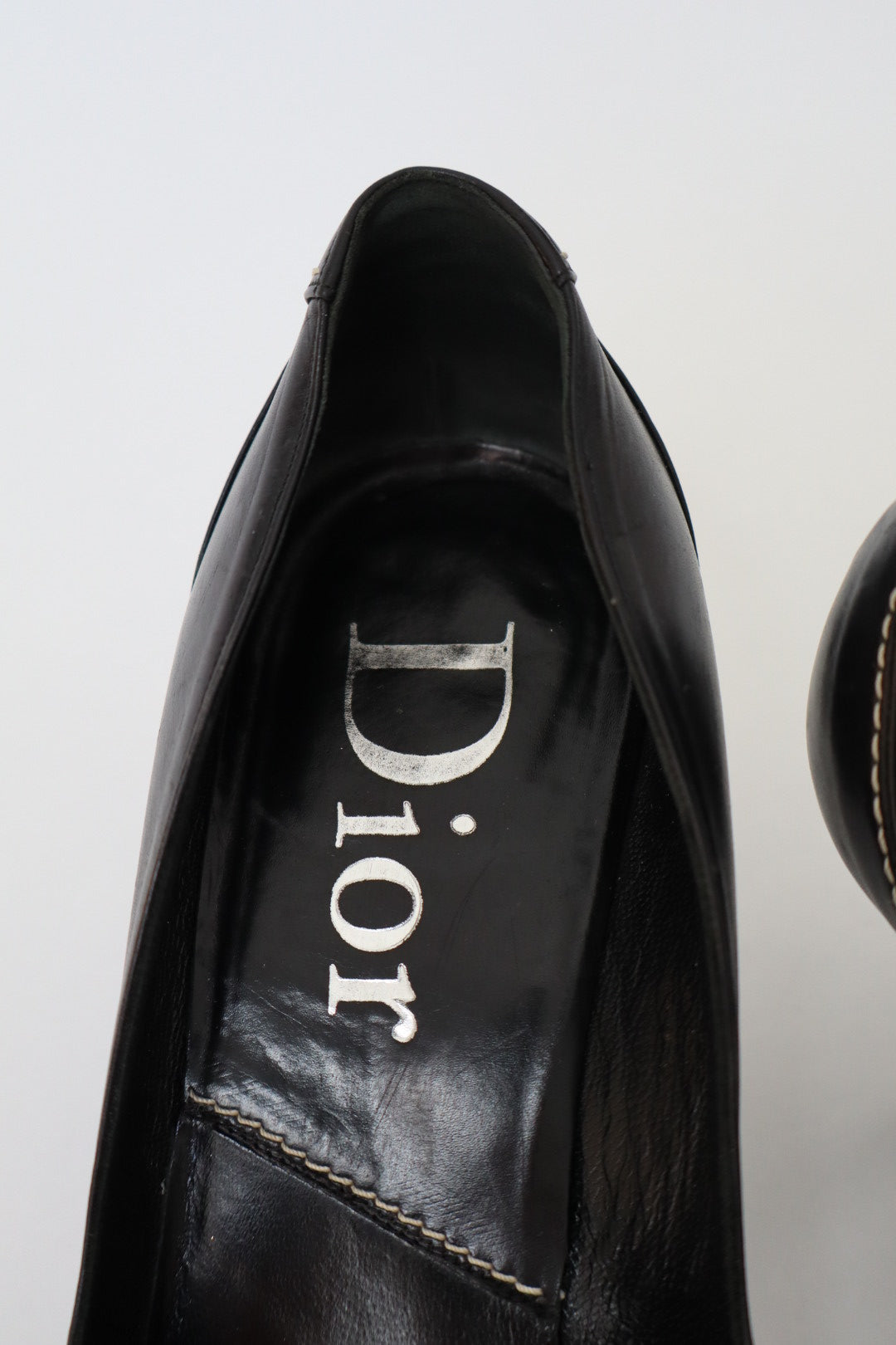 Christian dior by John Galliano fall/winter 2006 black heels size 40 / us9