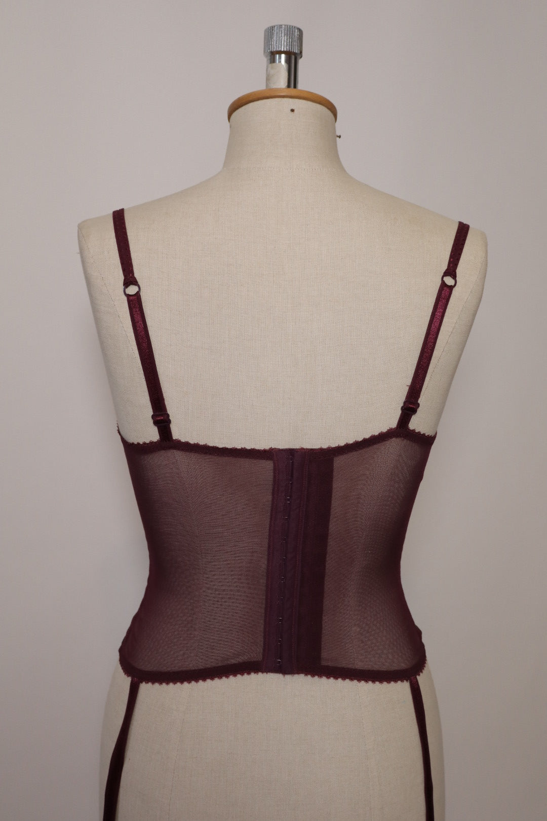 Aubergine see trough bustier size EU75C / FR90C / US34C