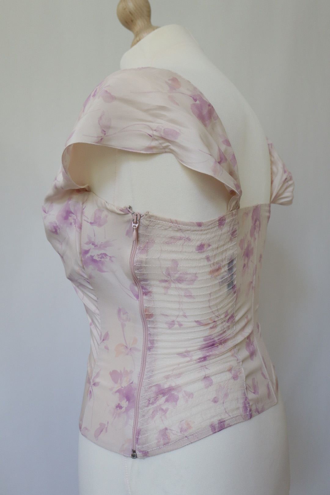 La Perla collezione flower print bustier size it48 / eu44 / XXL