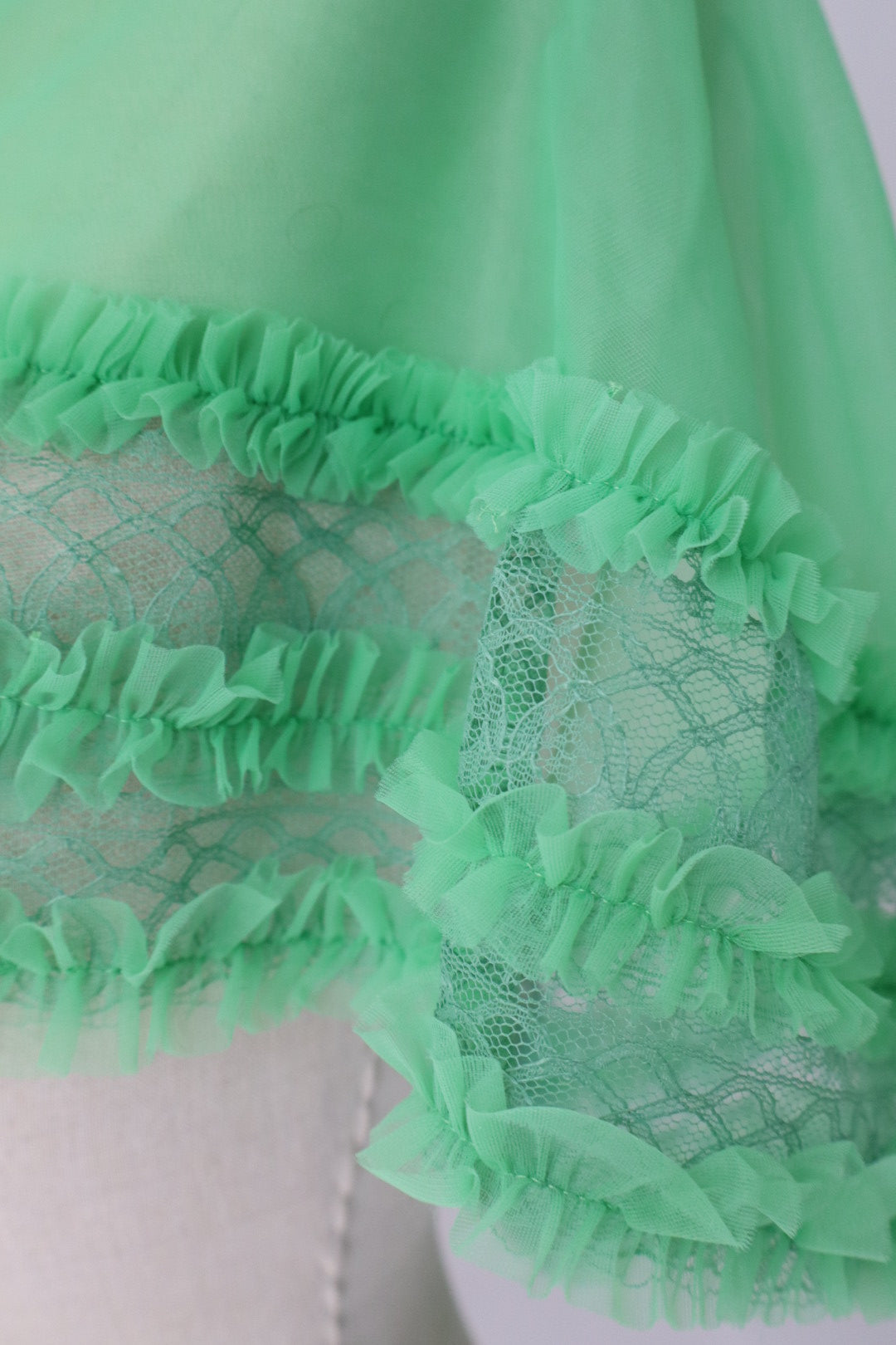 1950’s Italian deadstock lingerie cape - taille unique