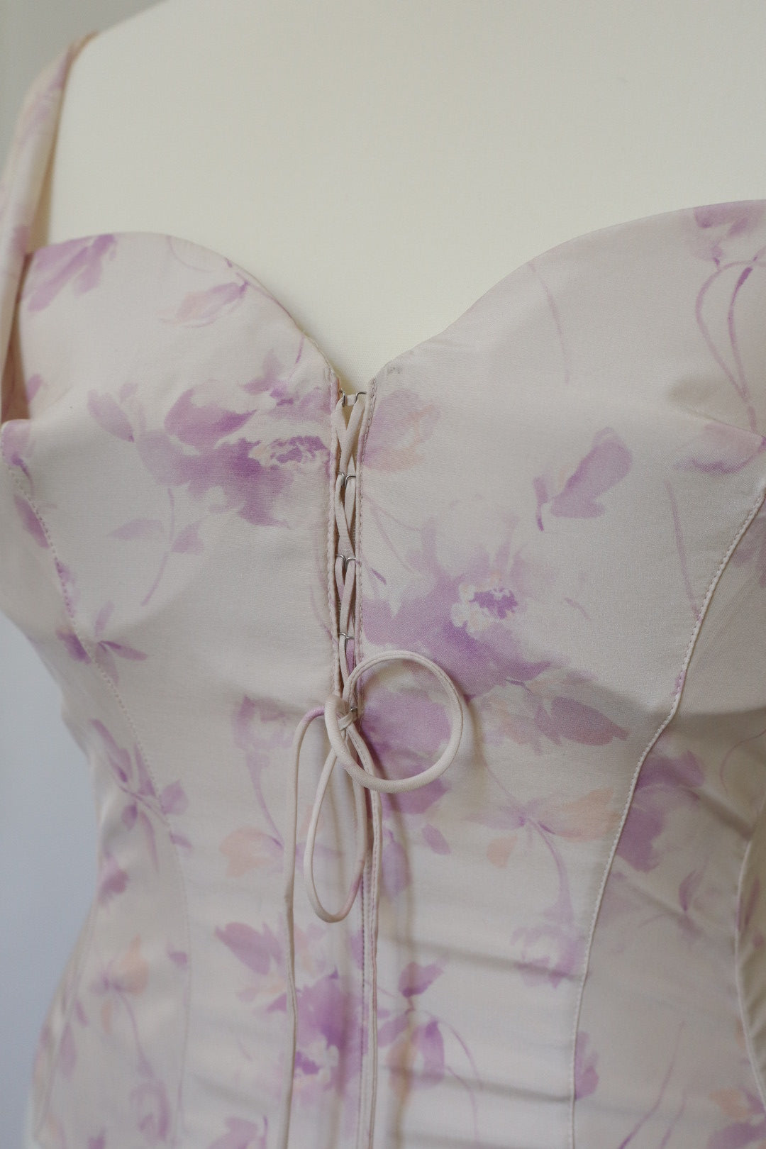 La Perla collezione flower print bustier size it48 / eu44 / XXL