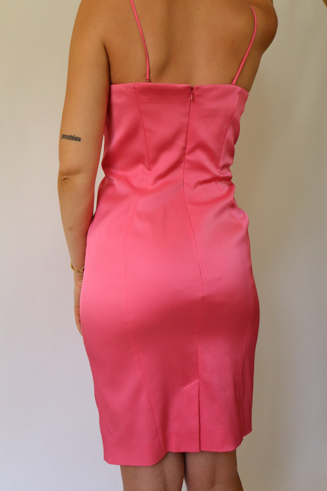 Hot pink Moschino dress size M / L