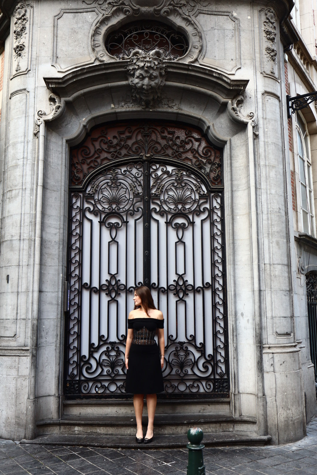 Versus Versace fall/winter 2011 runway corset dress - as seen in Vogue runway (size S)