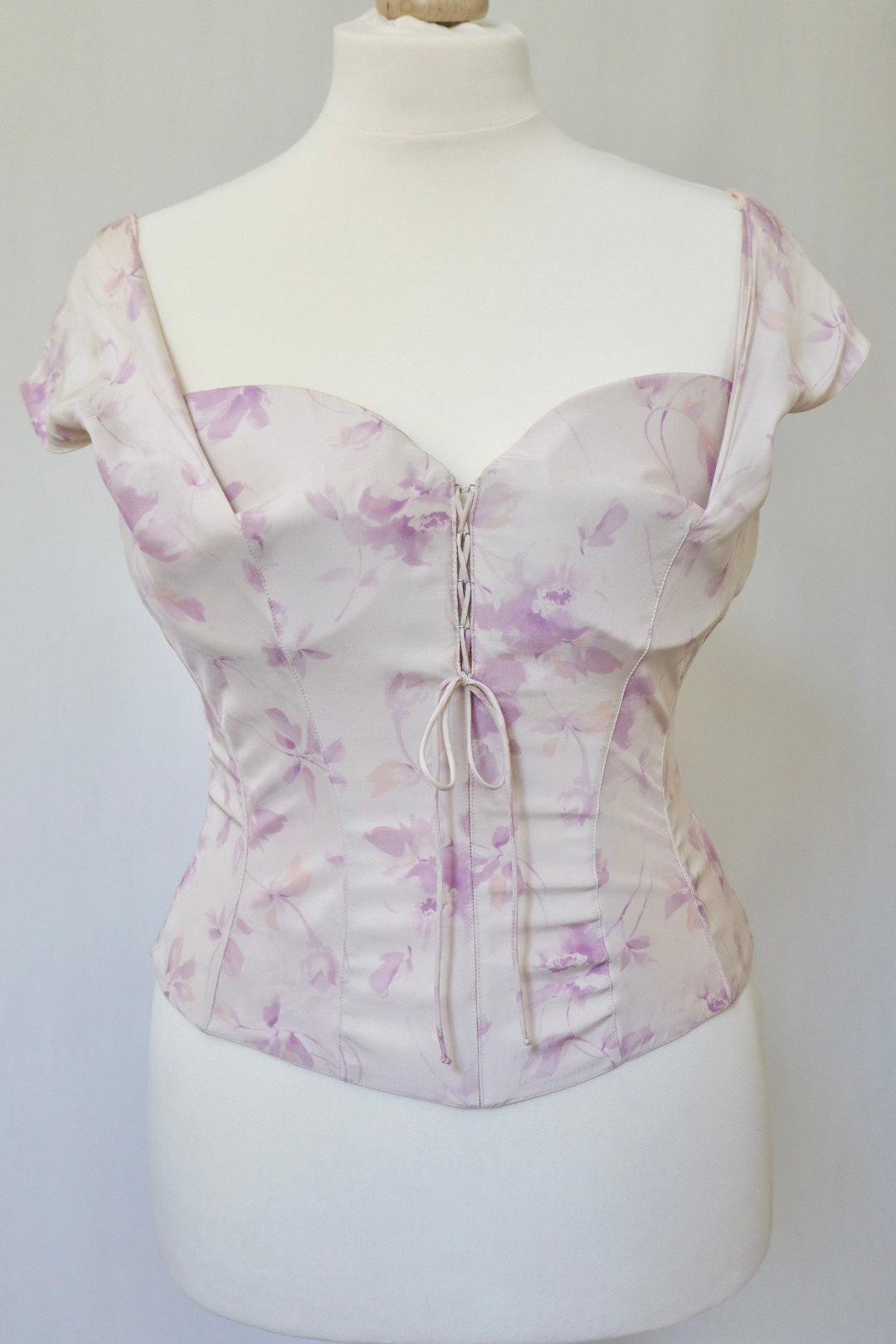 La Perla collezione flower print bustier size it48 / eu44 / XXL
