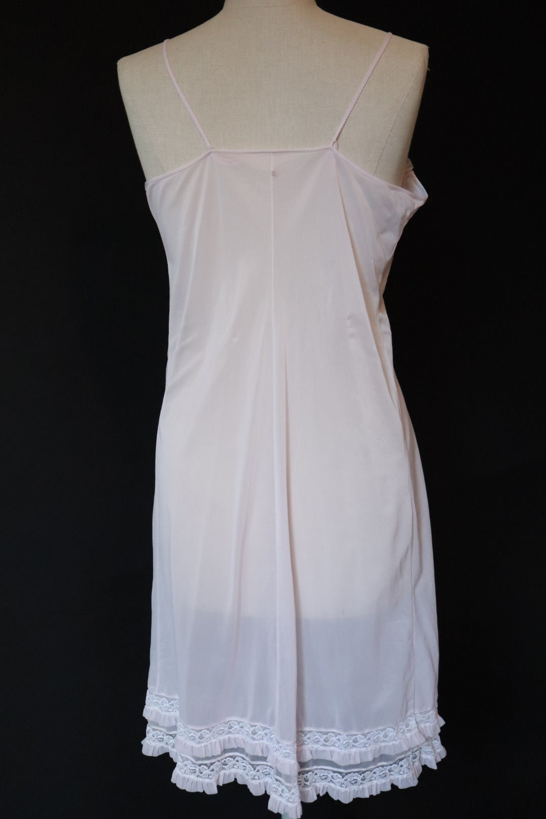 1950’s slipdress with ruffles size L