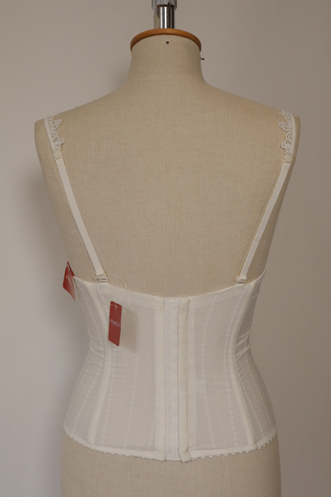 White Marie Jo bustier (size eu75C - fr90C - uk34c)