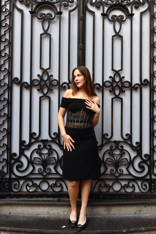 Versus Versace fall/winter 2011 runway corset dress - as seen in Vogue runway (size S)