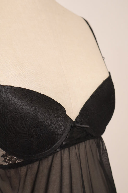 Black babydoll size M