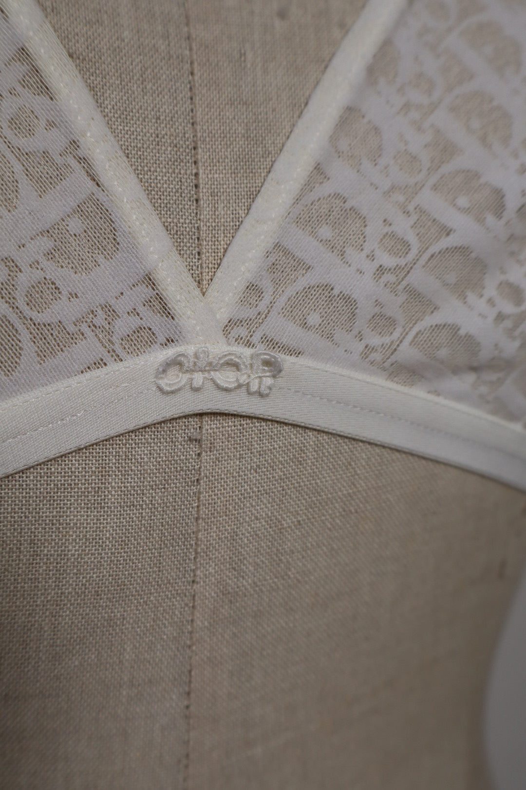 Oblique Dior bralette size M