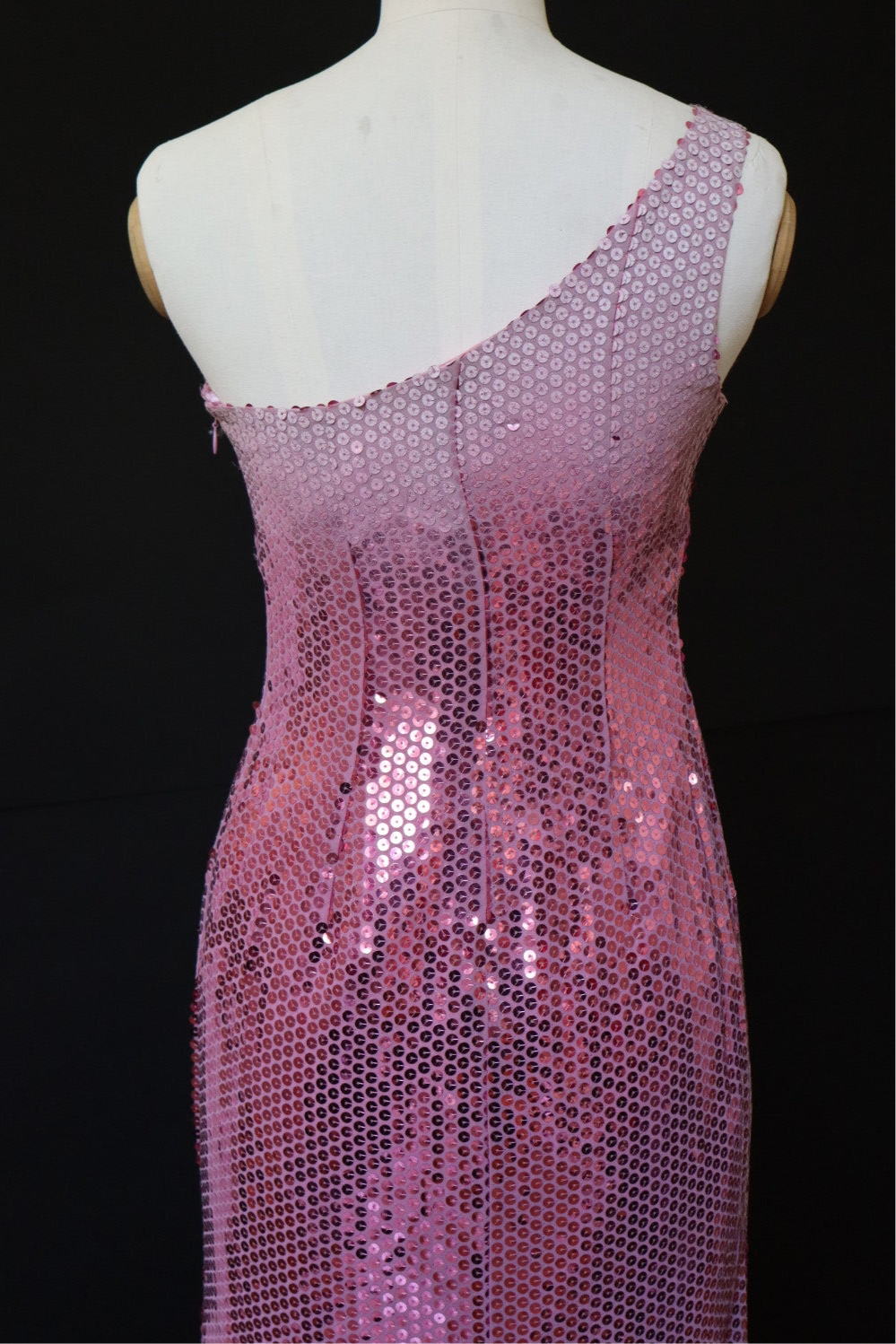 Moschino long ombre sequin gown Spring/Summer 2000 size XS