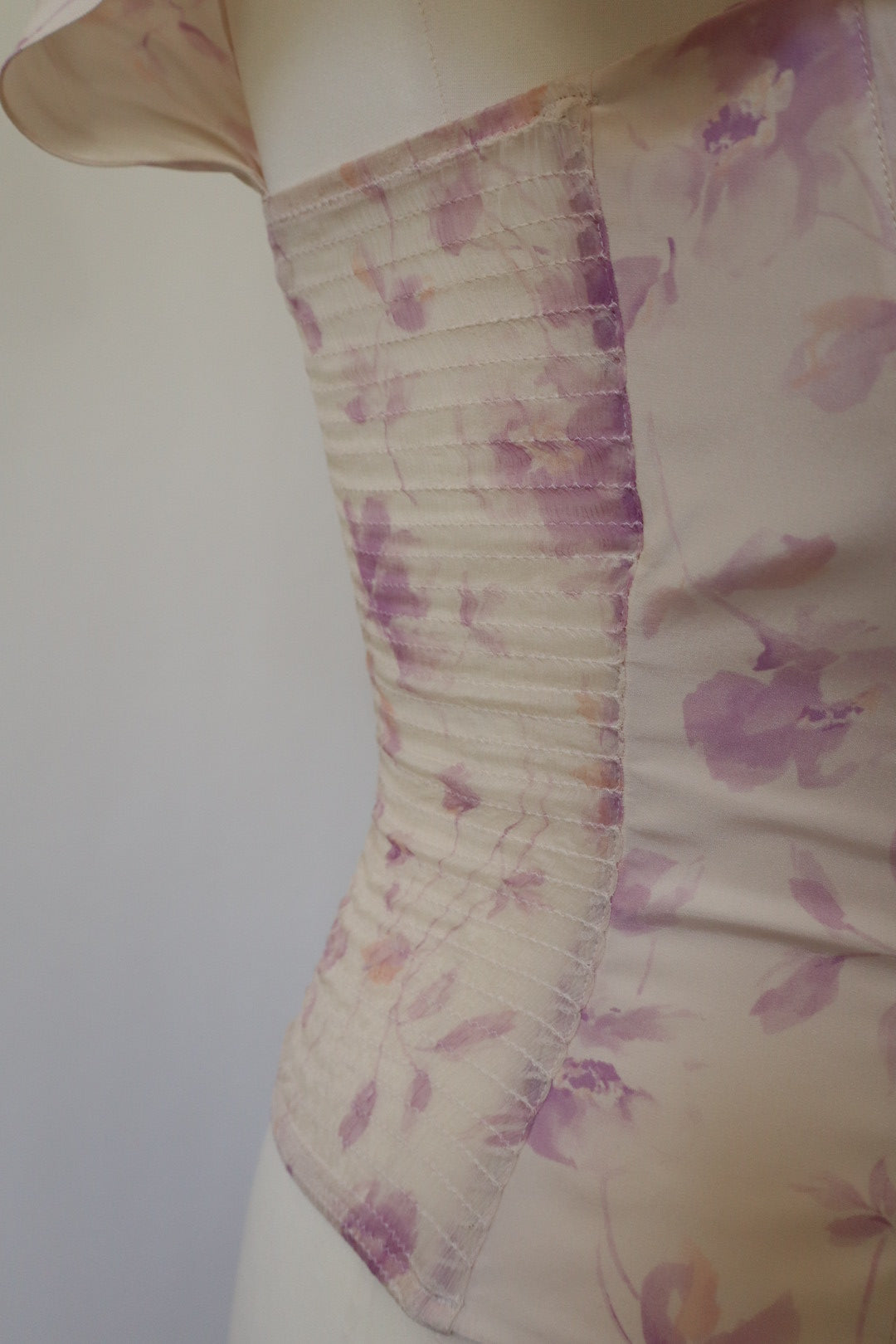 La Perla collezione flower print bustier size it48 / eu44 / XXL