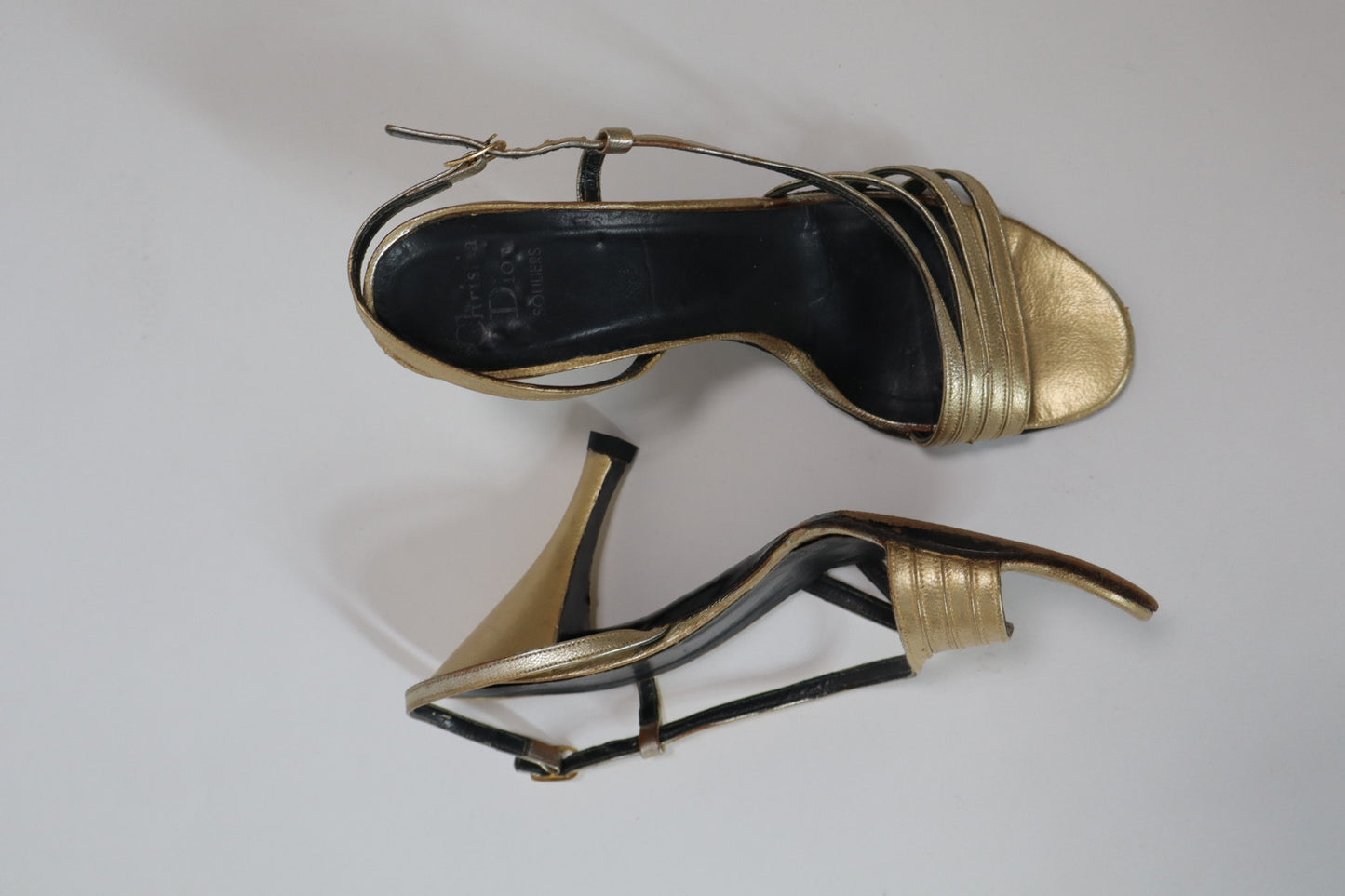 1960’s gold Christian Dior heels Size 36