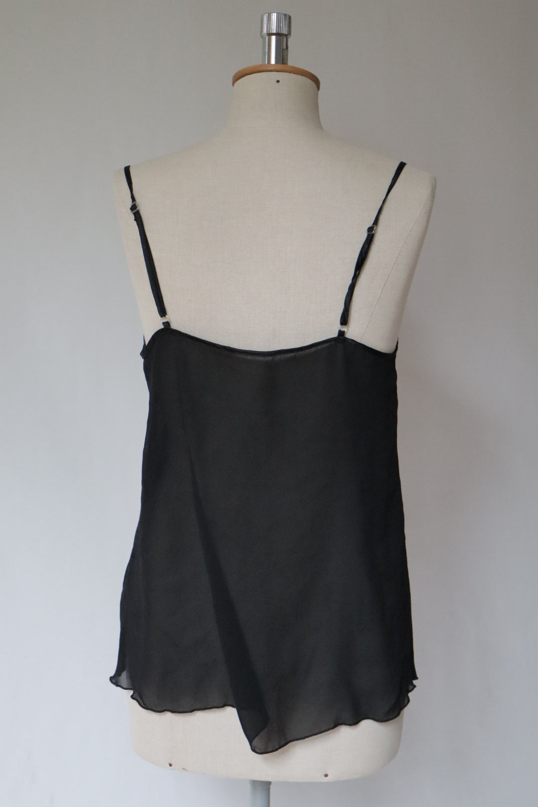 Y2k see trough babydoll with feather trim size M to L