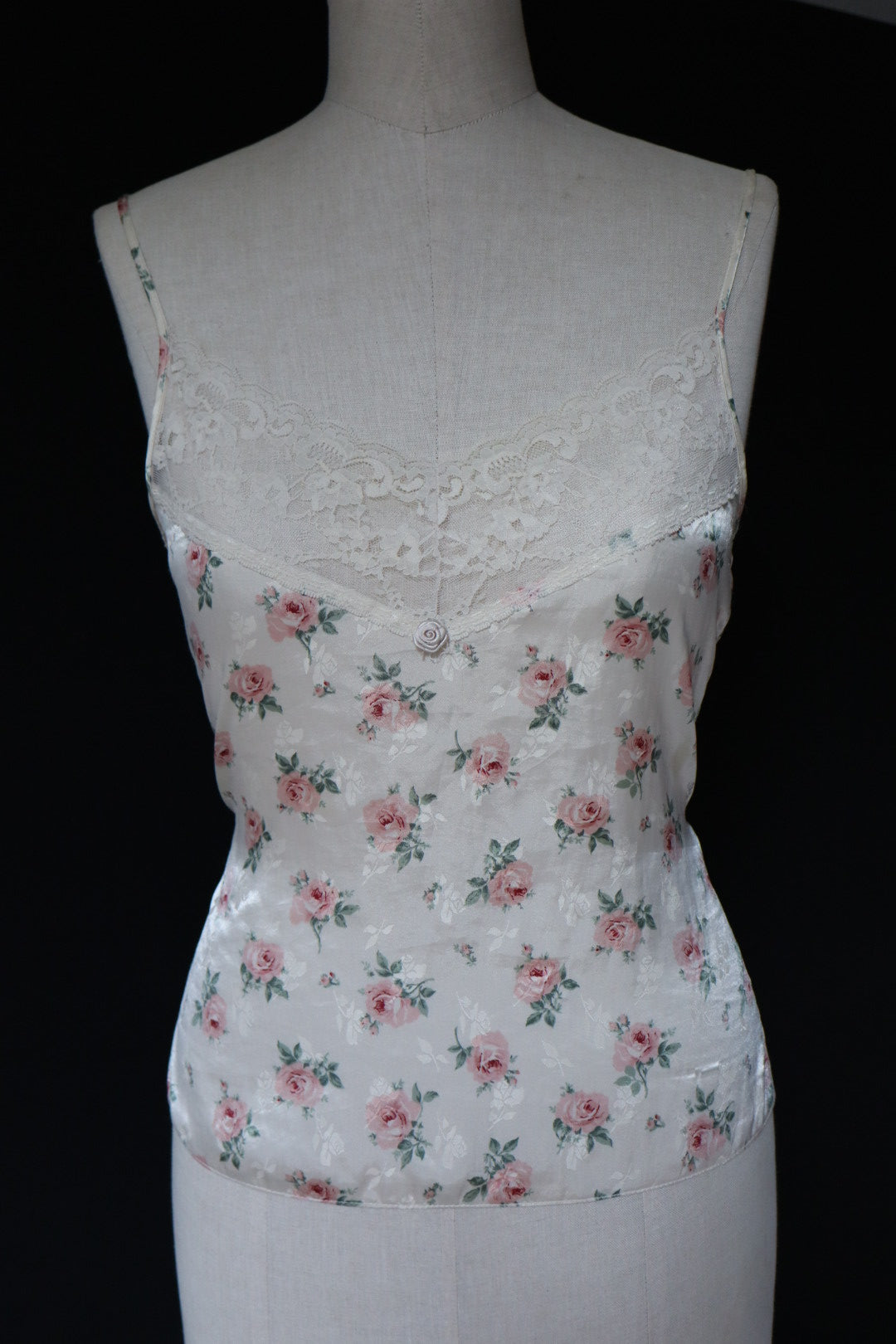 Floral camitop 1980’s size M