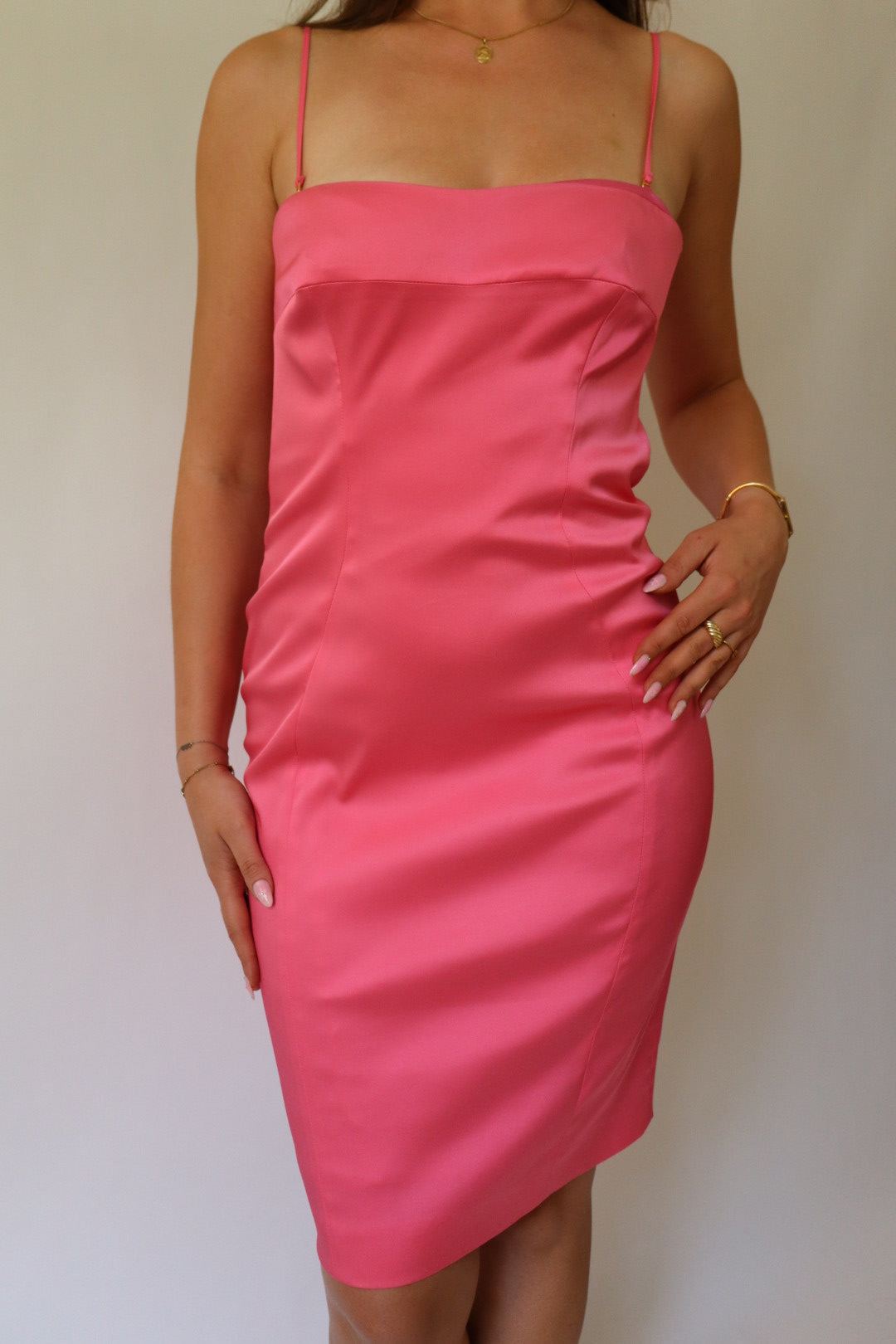 Hot pink Moschino dress size M / L