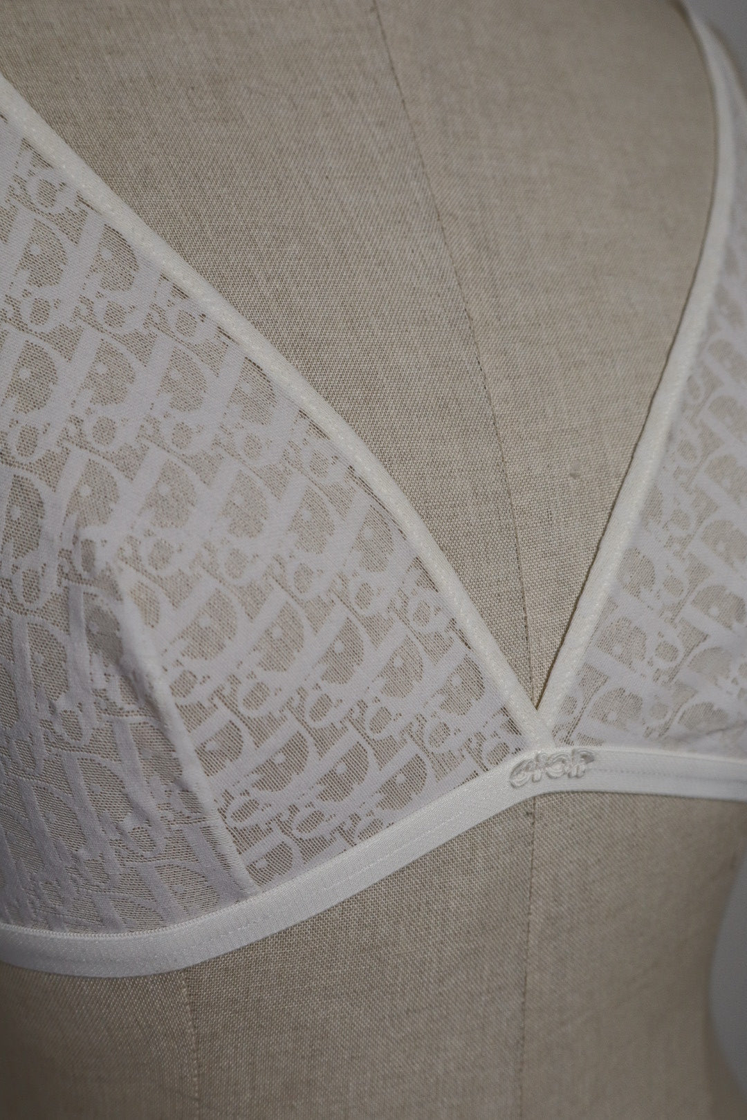 Oblique Dior bralette size M