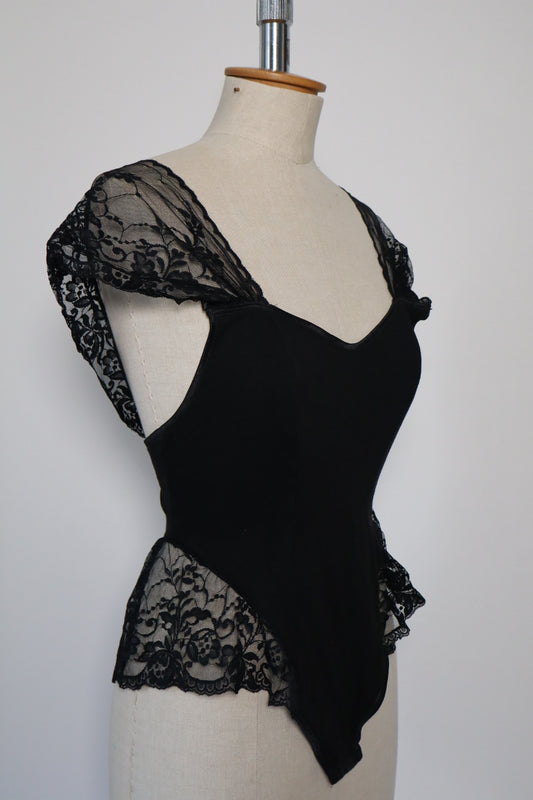 Black body with lace by Simone Perele size L