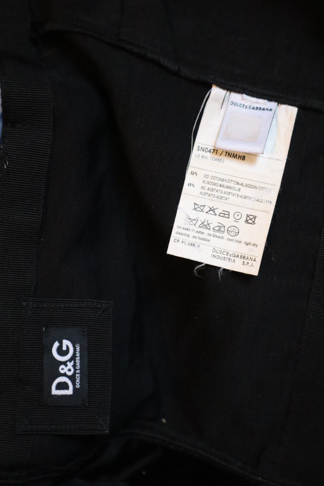 Dolce&Gabbana off the shoulder bustier peplum blouse size L / XL