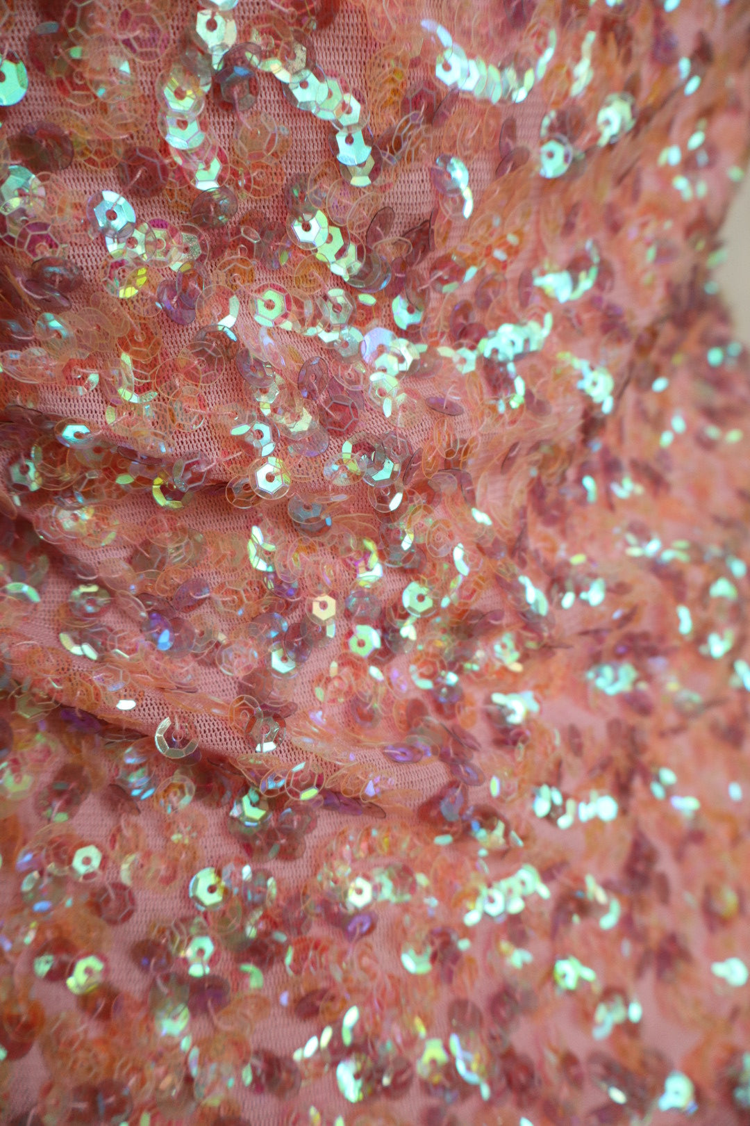 Pink sequin top size M - 2004