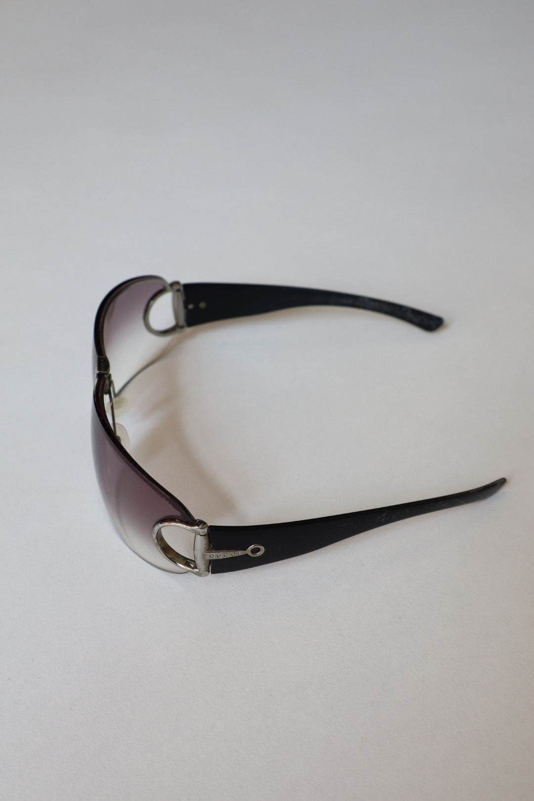 Gucci rimless horsebit sunglasses