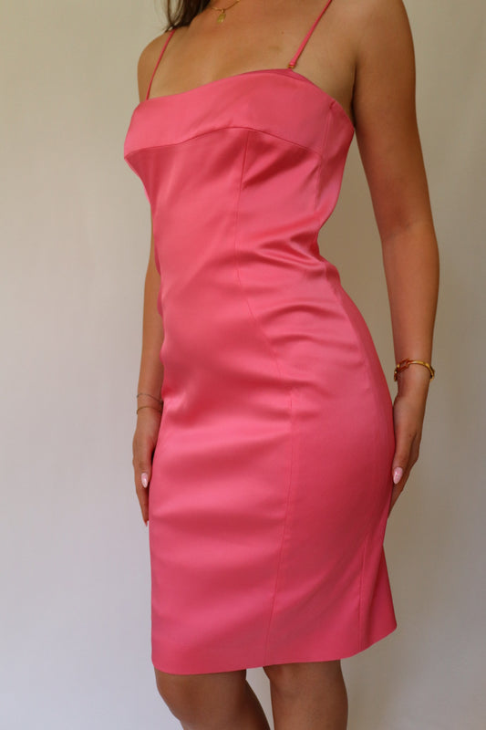 Hot pink Moschino dress size M / L