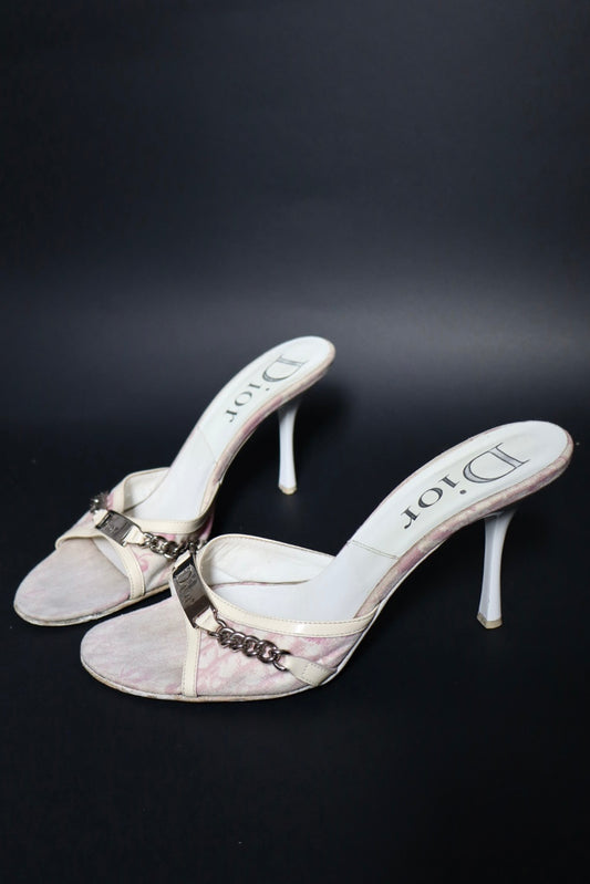 Dior by John Galliano S/S 2004 girly collection heels size 39 (us 8.5)