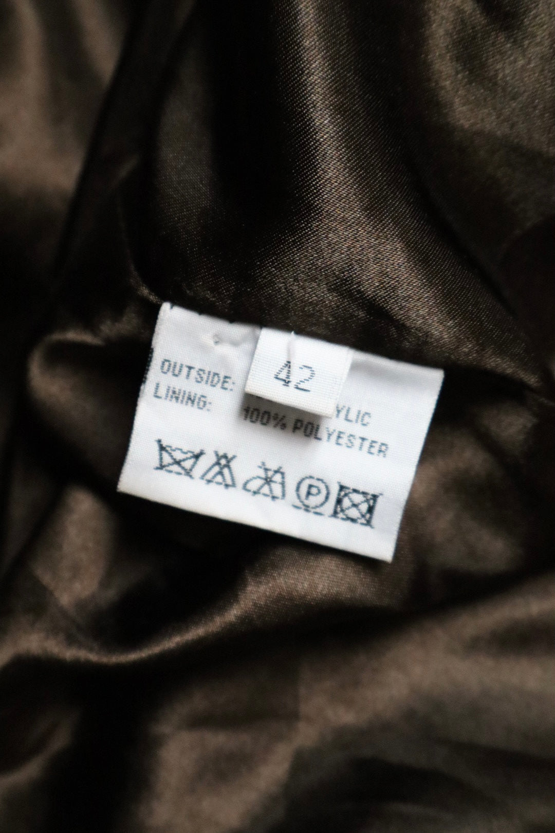 Balmain faux fur coat size L