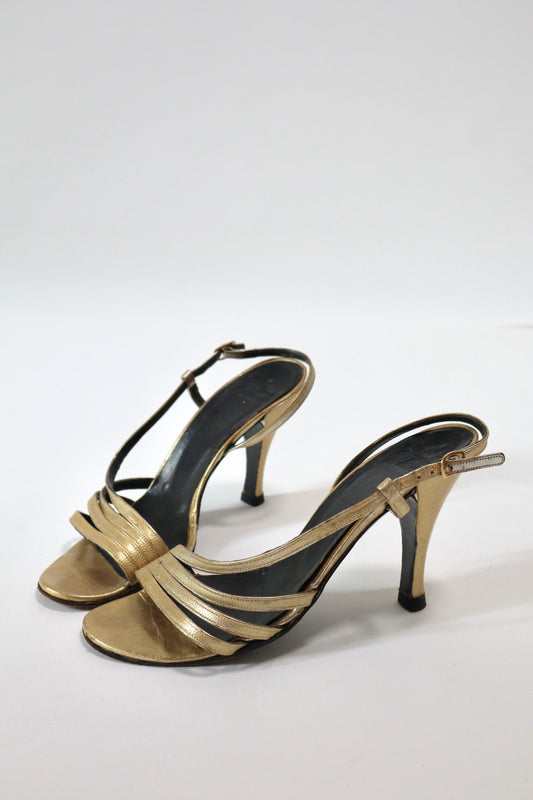 1960’s gold Christian Dior heels Size 36