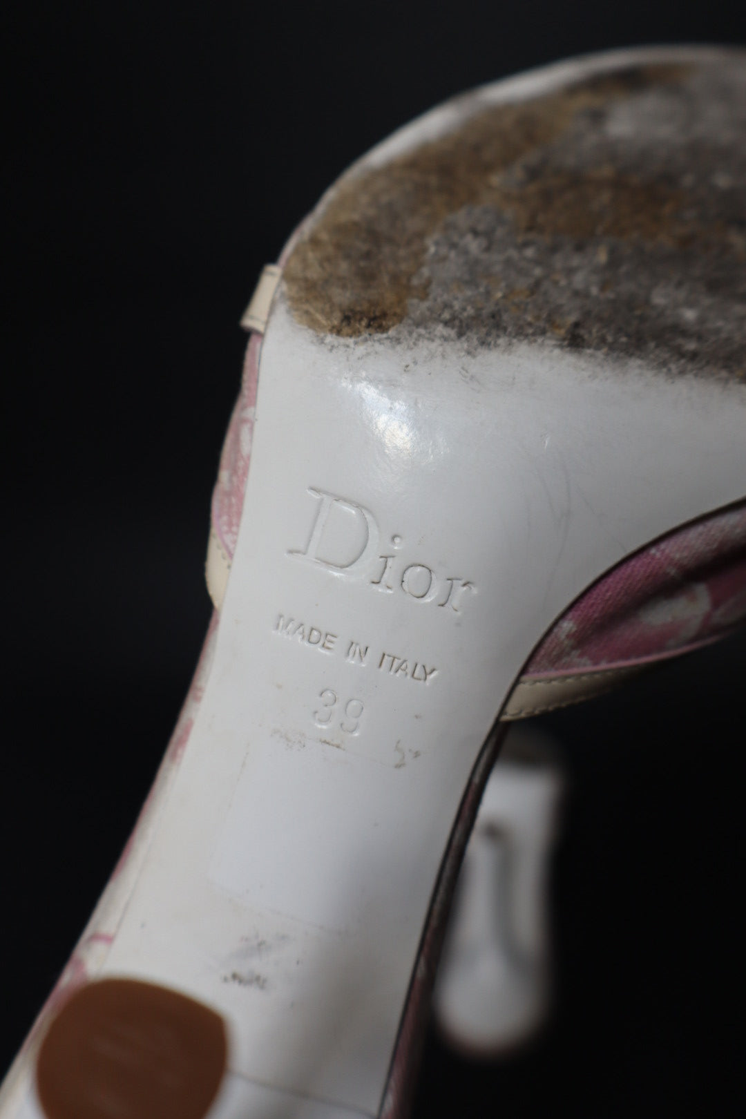 Dior by John Galliano S/S 2004 girly collection heels size 39 (us 8.5)