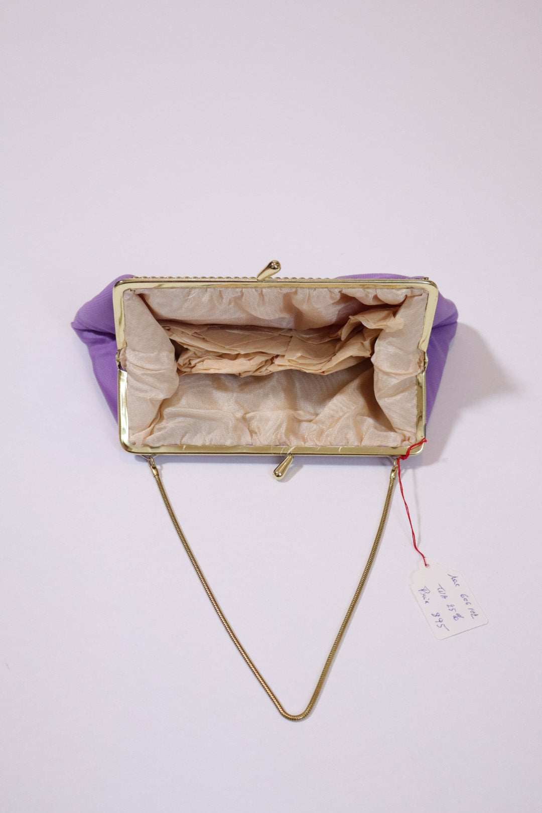Purple 1960’s deadstock purse