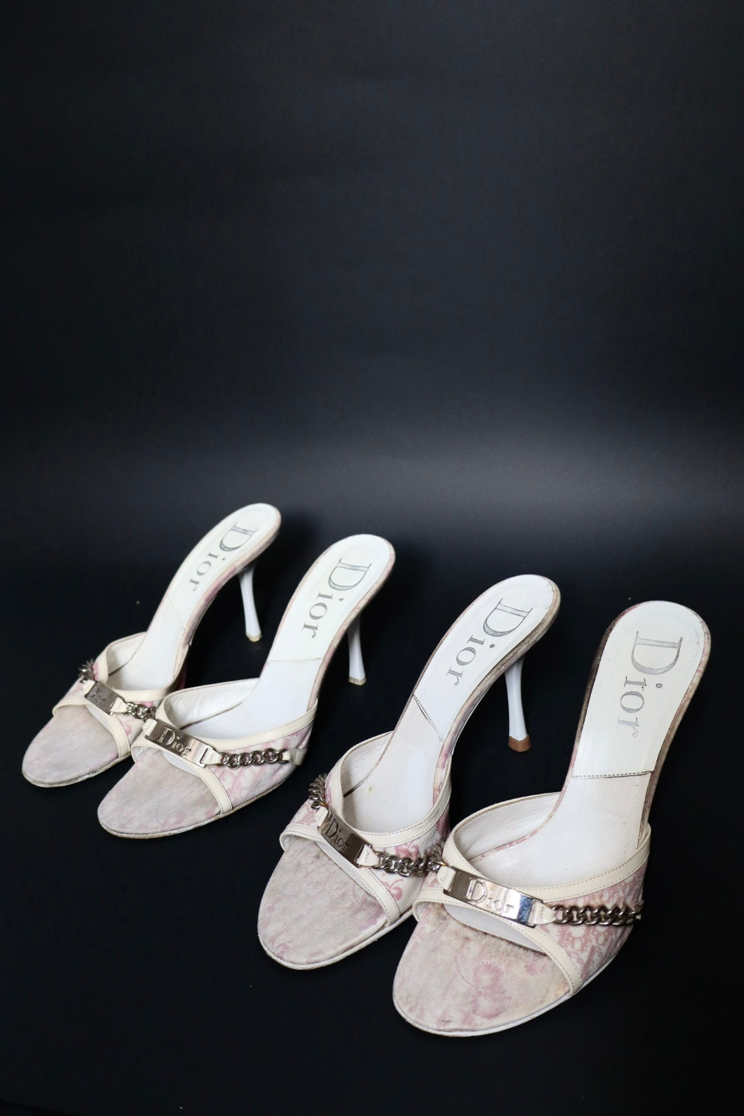 Dior by John Galliano S/S 2004 girly collection heels size 39 (us 8.5)