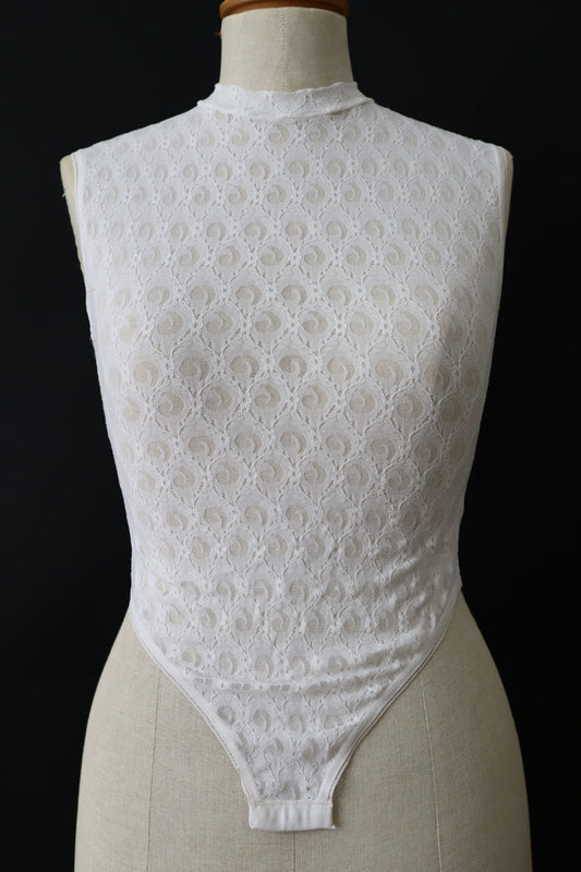 White lace body size small