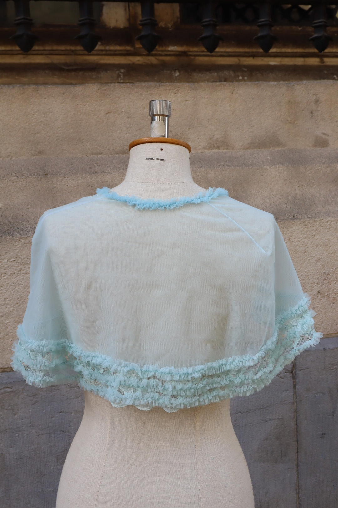 Deadstock Italian lingerie cape - taille unique