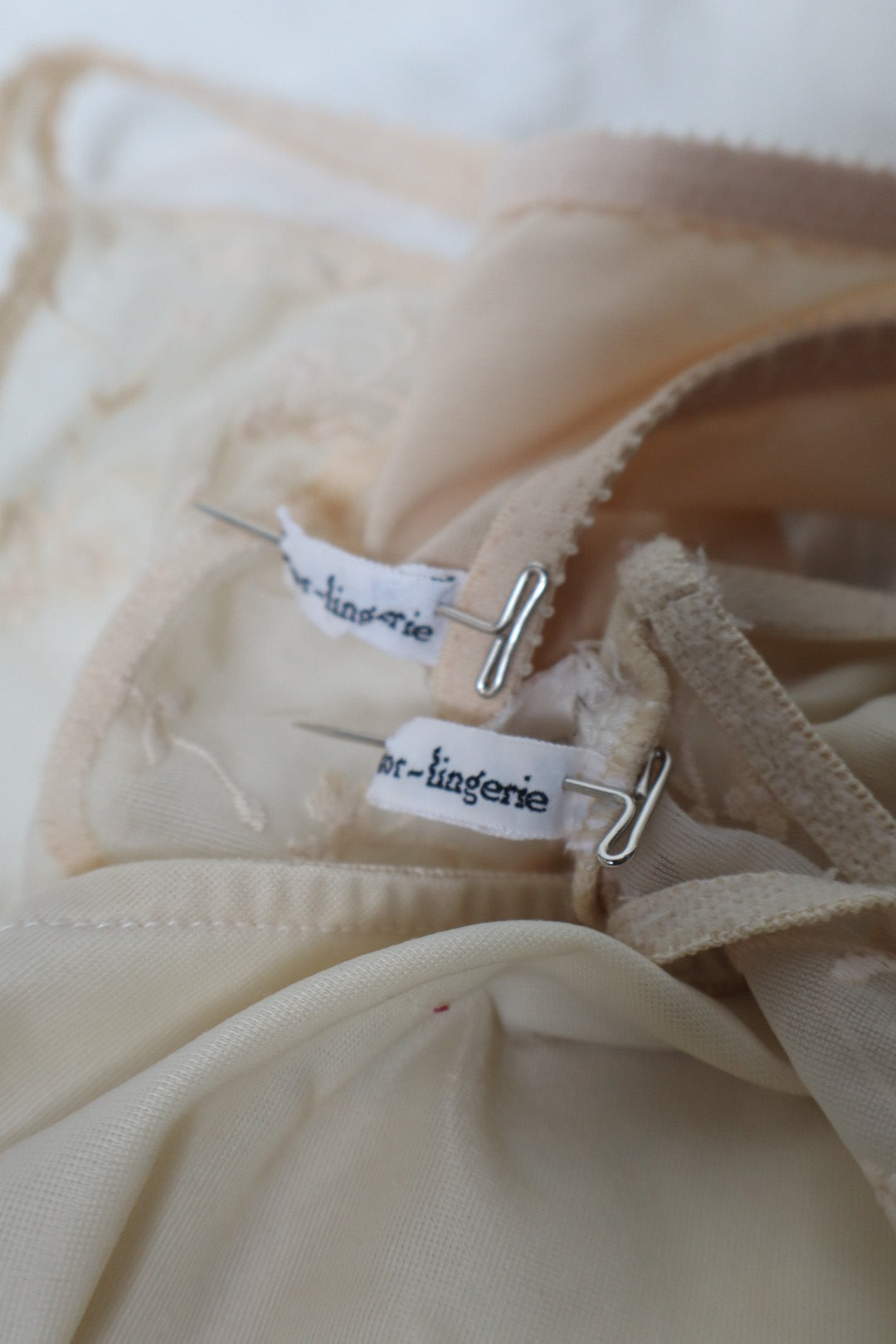 Christian Dior nude lingerie set size M/L