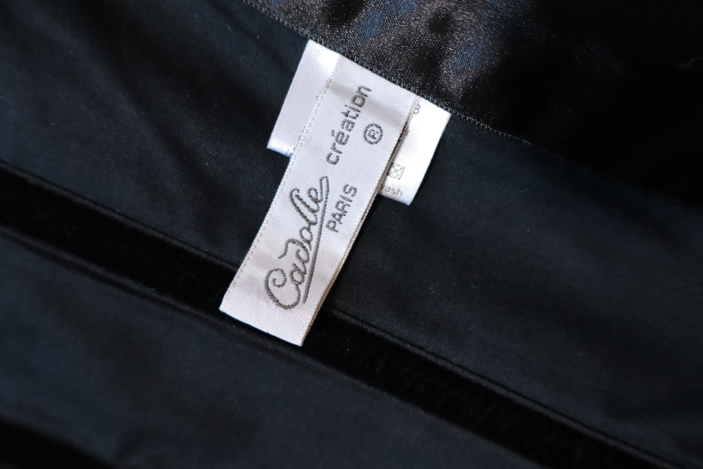 Cadolle black corset, size S