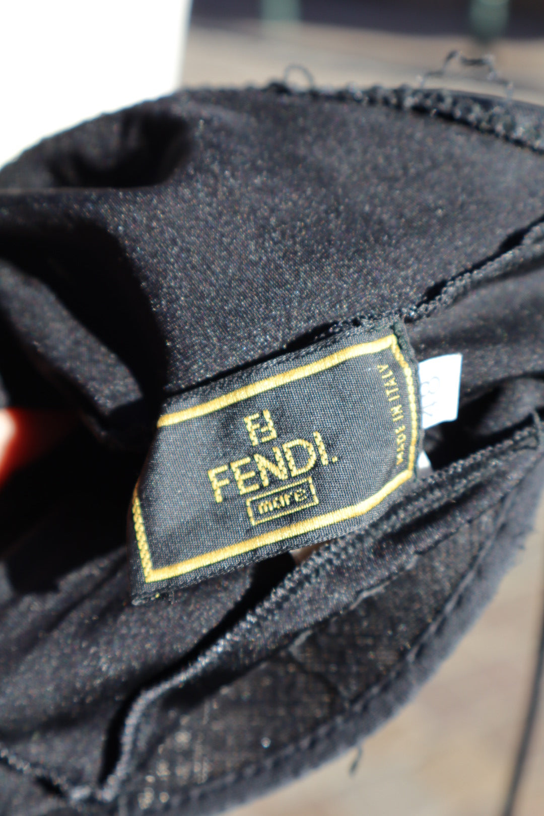 Fendi black beaded top size XXL (it48)