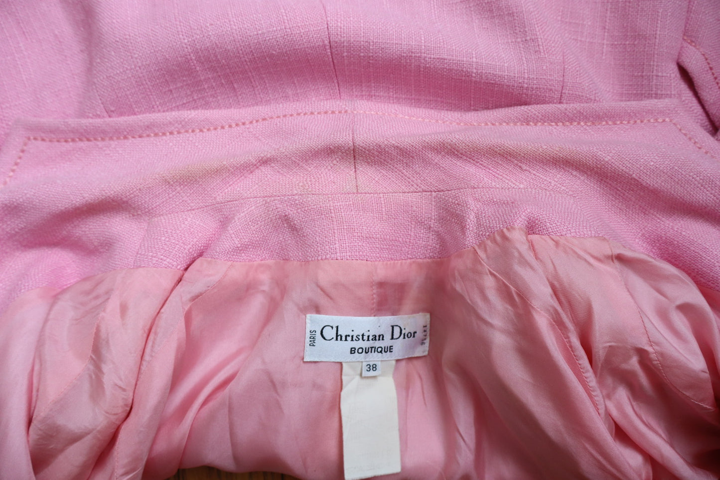 Pink 1980’s Christian Dior boutique blazer size 38 - Medium