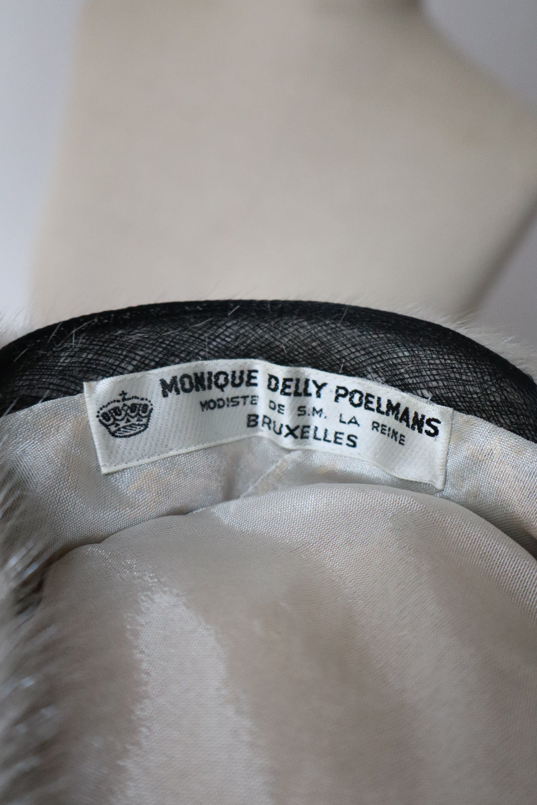 Grey 1950’s mink fur shawl & hat set