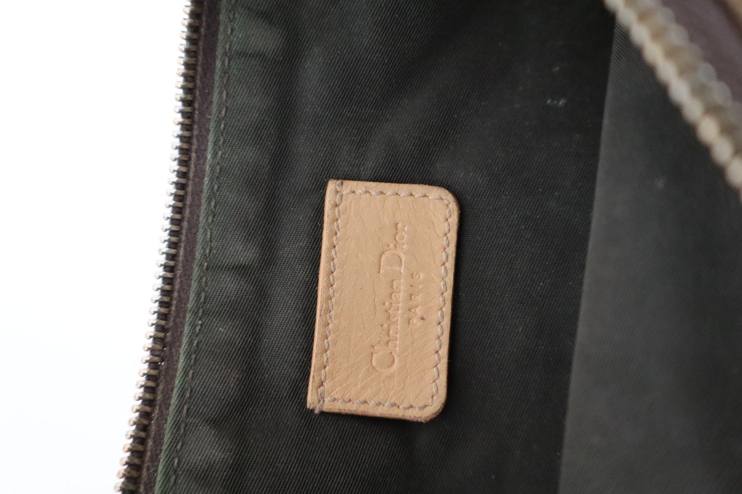 Christian Dior 2002 mini Diorissimo saddle bag