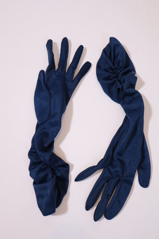 Night blue 1960’s deadstock gloves