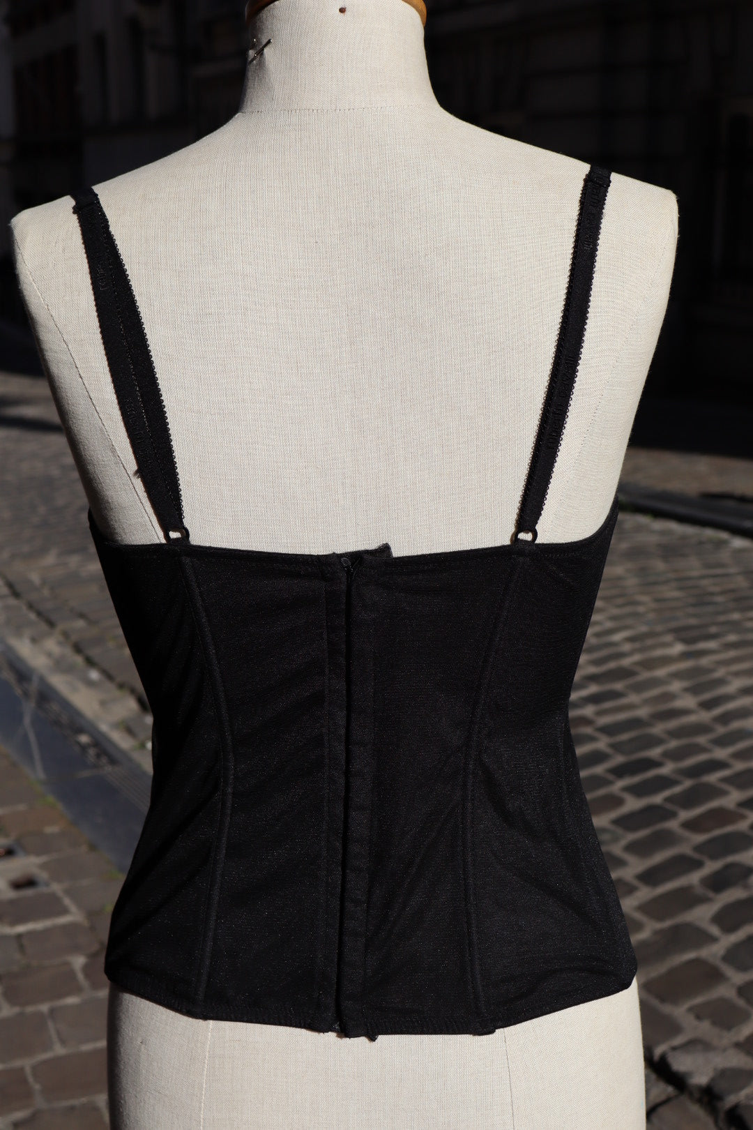 Roberto Cavalli beaded black bustier size L