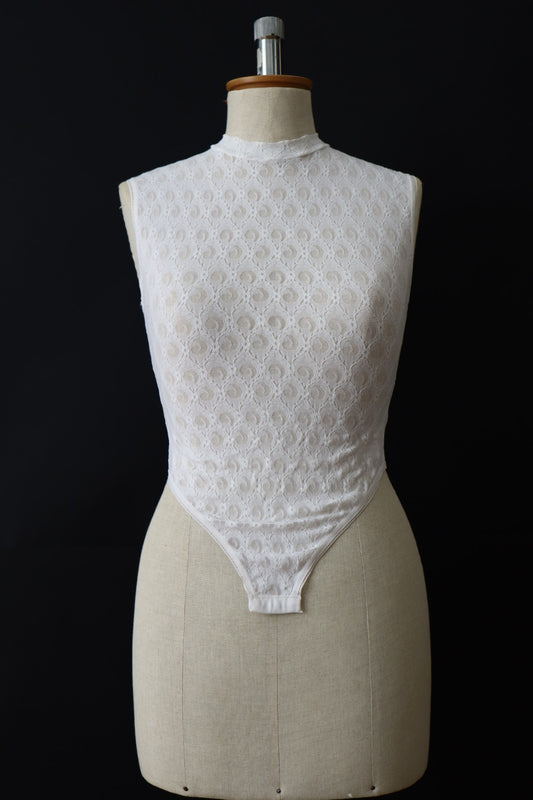 White lace body size small