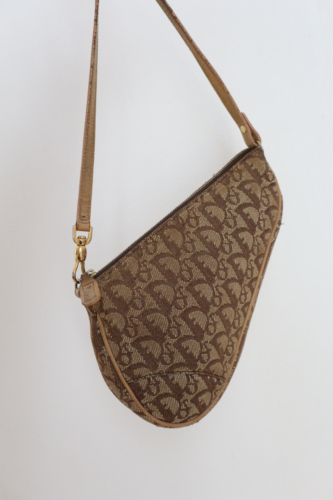 Christian Dior 2002 mini Diorissimo saddle bag