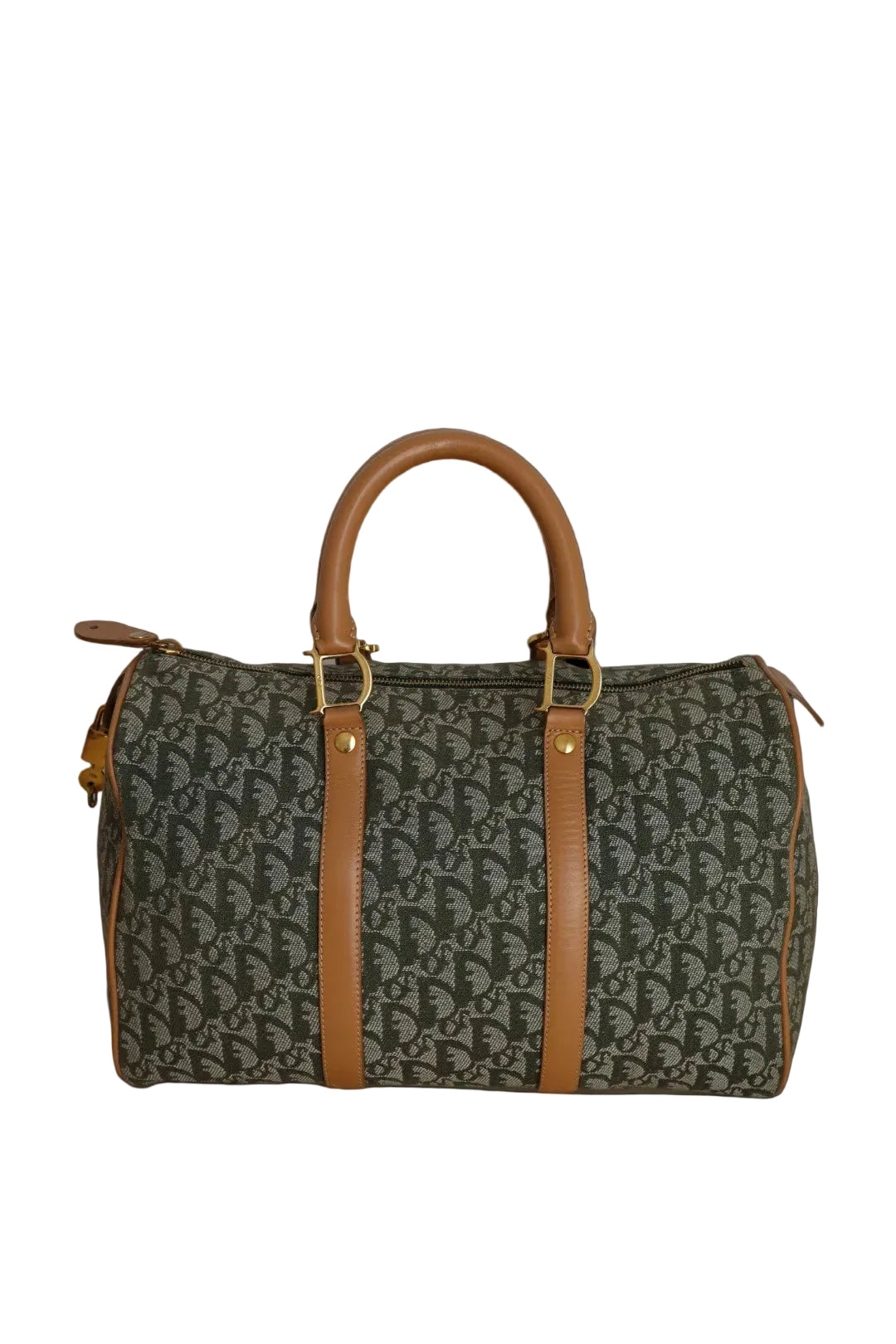 Christian Dior 2002 boston bag, oblique / monogram print