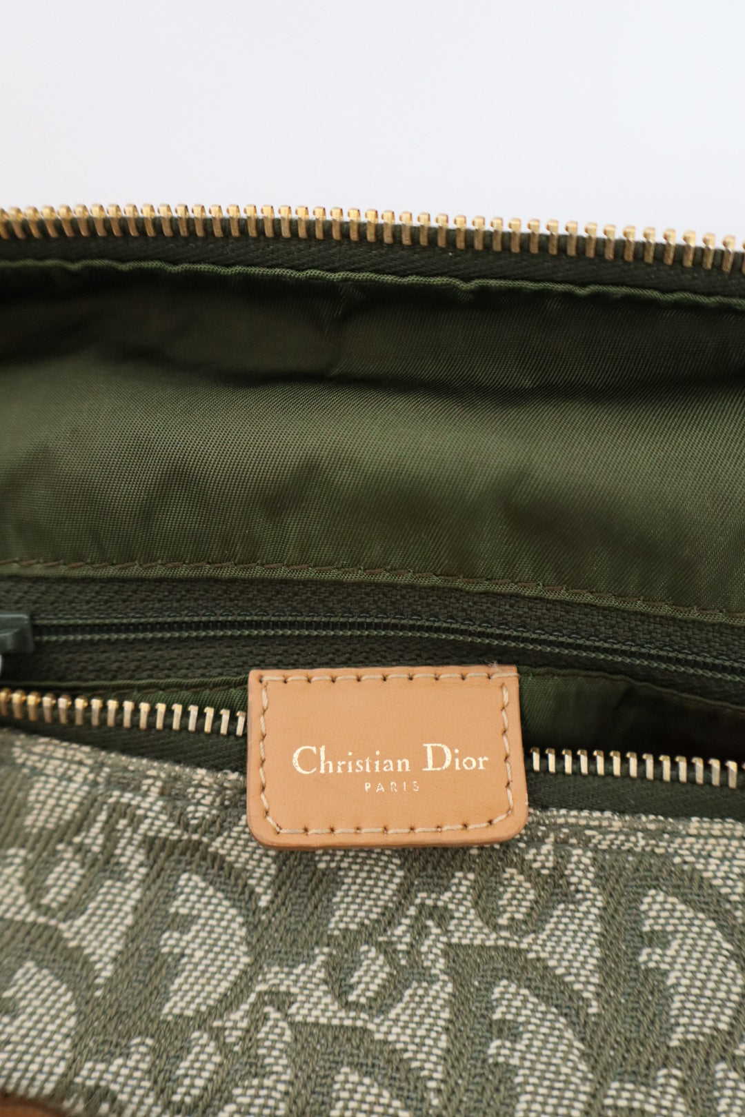 Christian Dior 2002 boston bag, oblique / monogram print