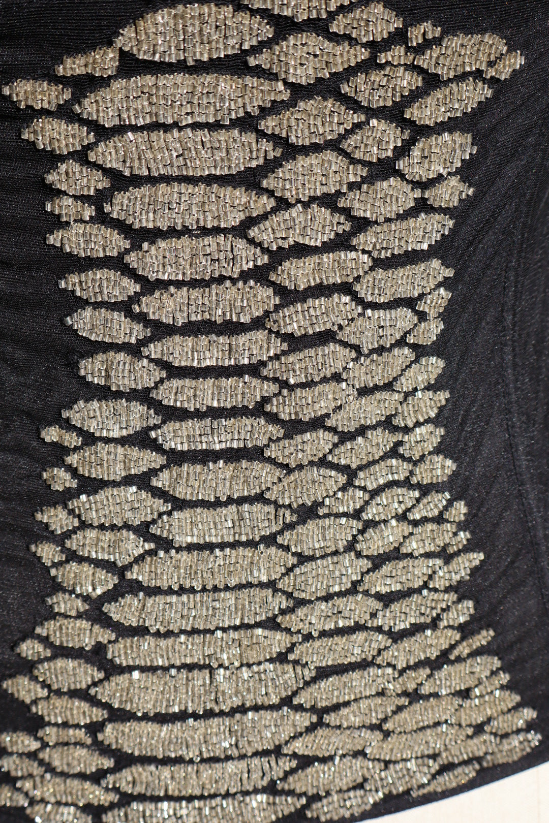 Roberto Cavalli beaded black bustier size L