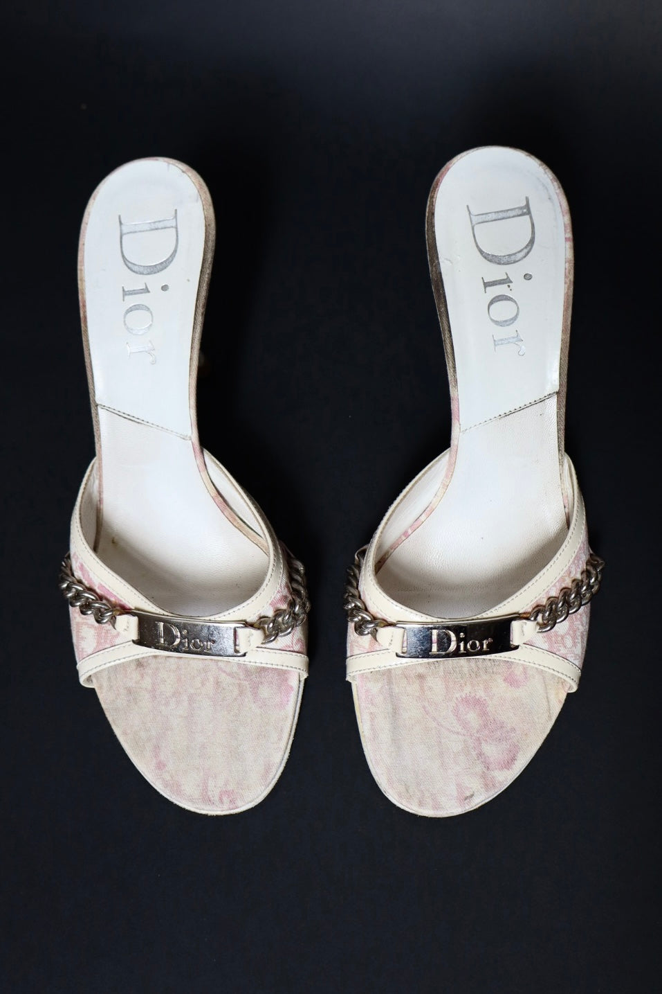 Dior by John Galliano S/S 2004 girly collection heels size 39 (us 8.5)