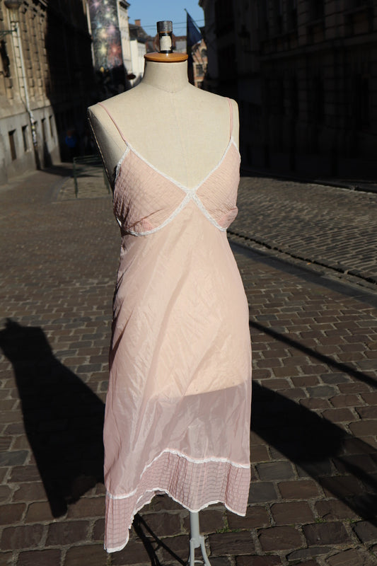 Pink 1950’s slipdress size L